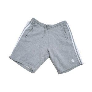 Adidas Gray Oversized Mid-length Shorts (M)